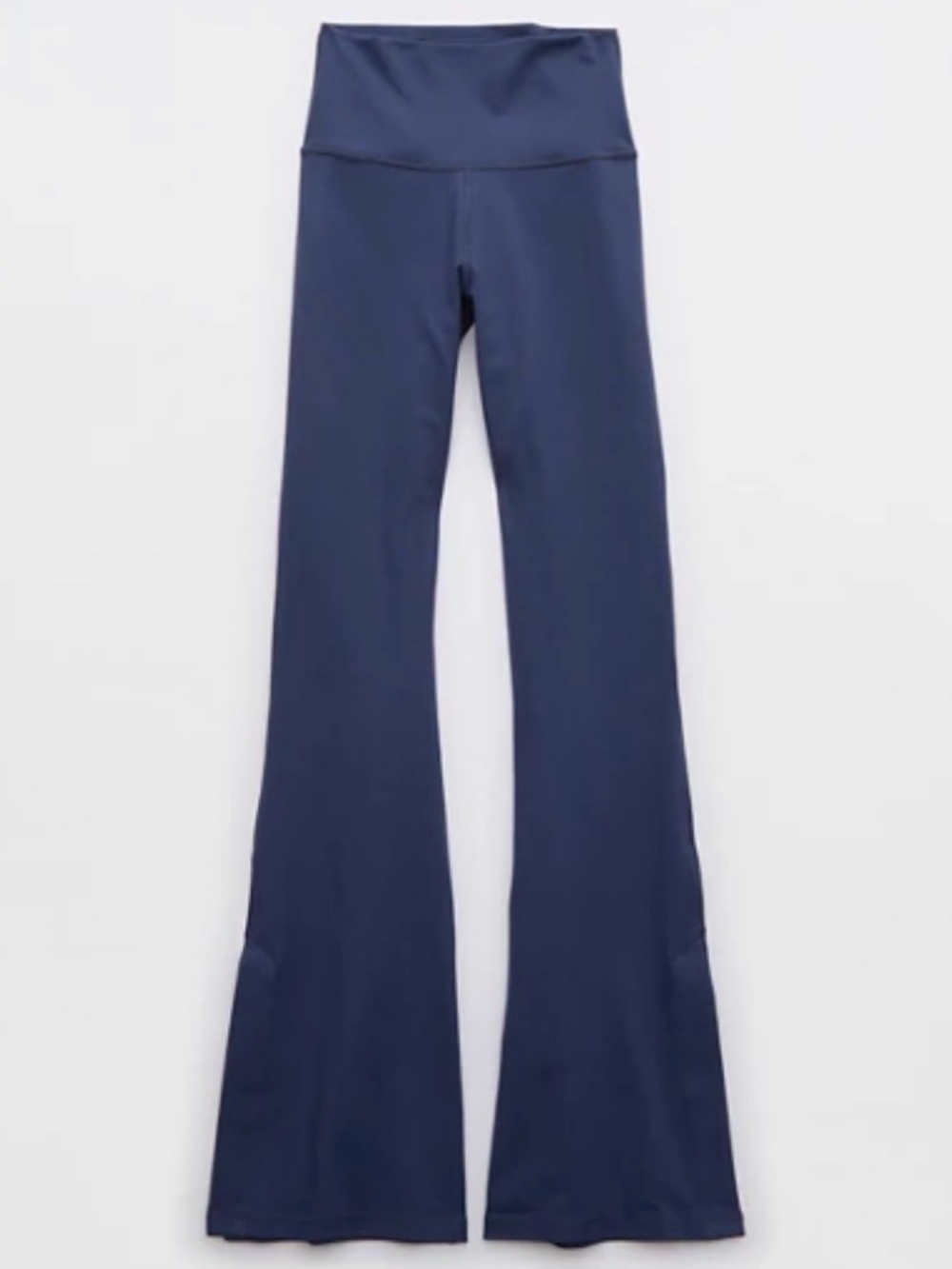 aerie Offline The Hugger Navy High-Rise Flare Leggings Med